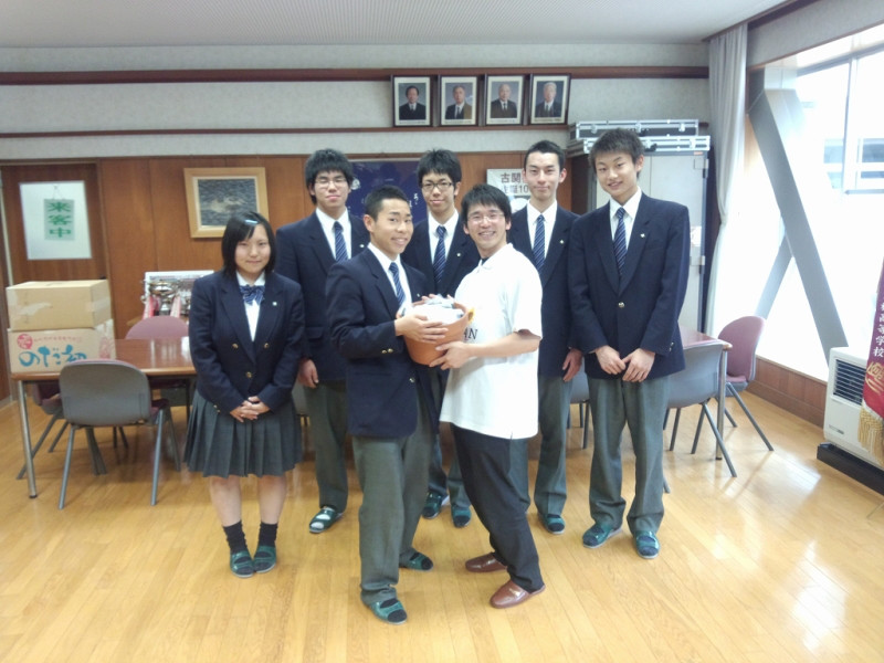 種寄贈 福島県立福島商業高等学校さま 福島ひまわり里親プロジェクト Web資料館