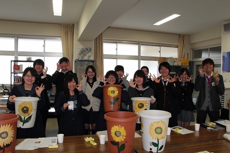 [種寄贈] 福島県立安達高等学校 ＆ 福島県立浪江高等学校 津島校