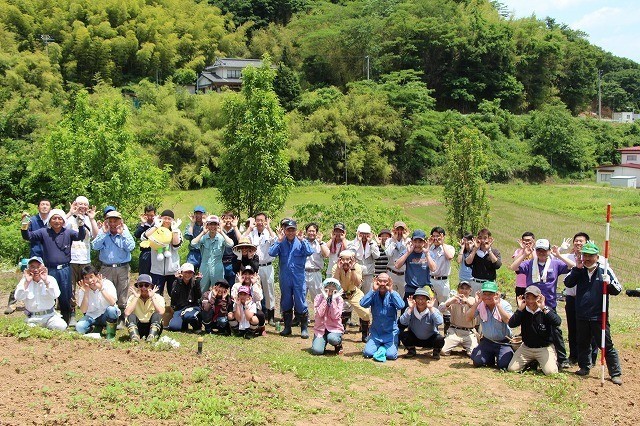 [種寄贈・種まきイベント]福島市大波地区で種まき式開催