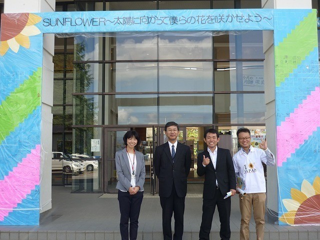 長野県　須坂市立墨坂中学校様がプロジェクトをテーマに文化祭を開催していただきました