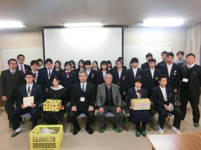 広島県立向原高校、広島県立祇園北高校、広島県立安芸南高校　合同ひまわり里親プロジェクト 成果発表会開催