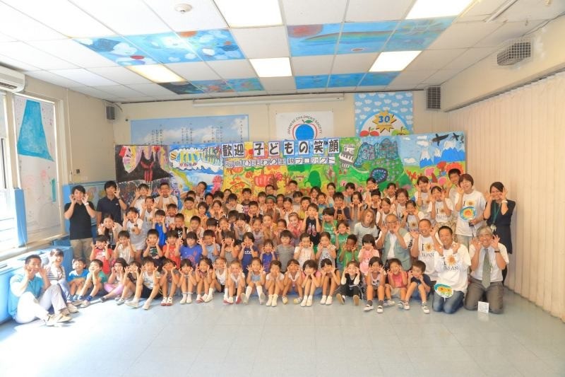 8月17日～22日　福井と福島の子どもたちがアメリカで「ひまわり」の歌を届けました