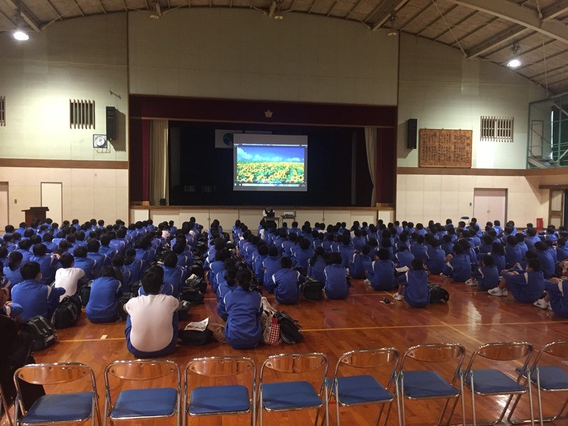 【講演会】静岡県浜松市立引佐南部中学校さま