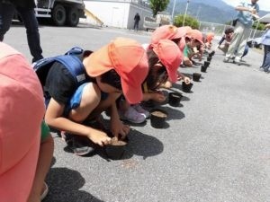 里親さんからのメッセージ（山梨県　グンゼ物流株式会社 山梨物流センター　様）