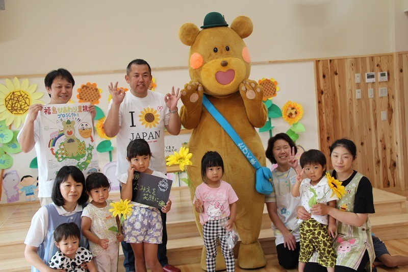 【”復興花ひまわりの種”寄贈】浪江町役場様・浪江にじいろこども園様