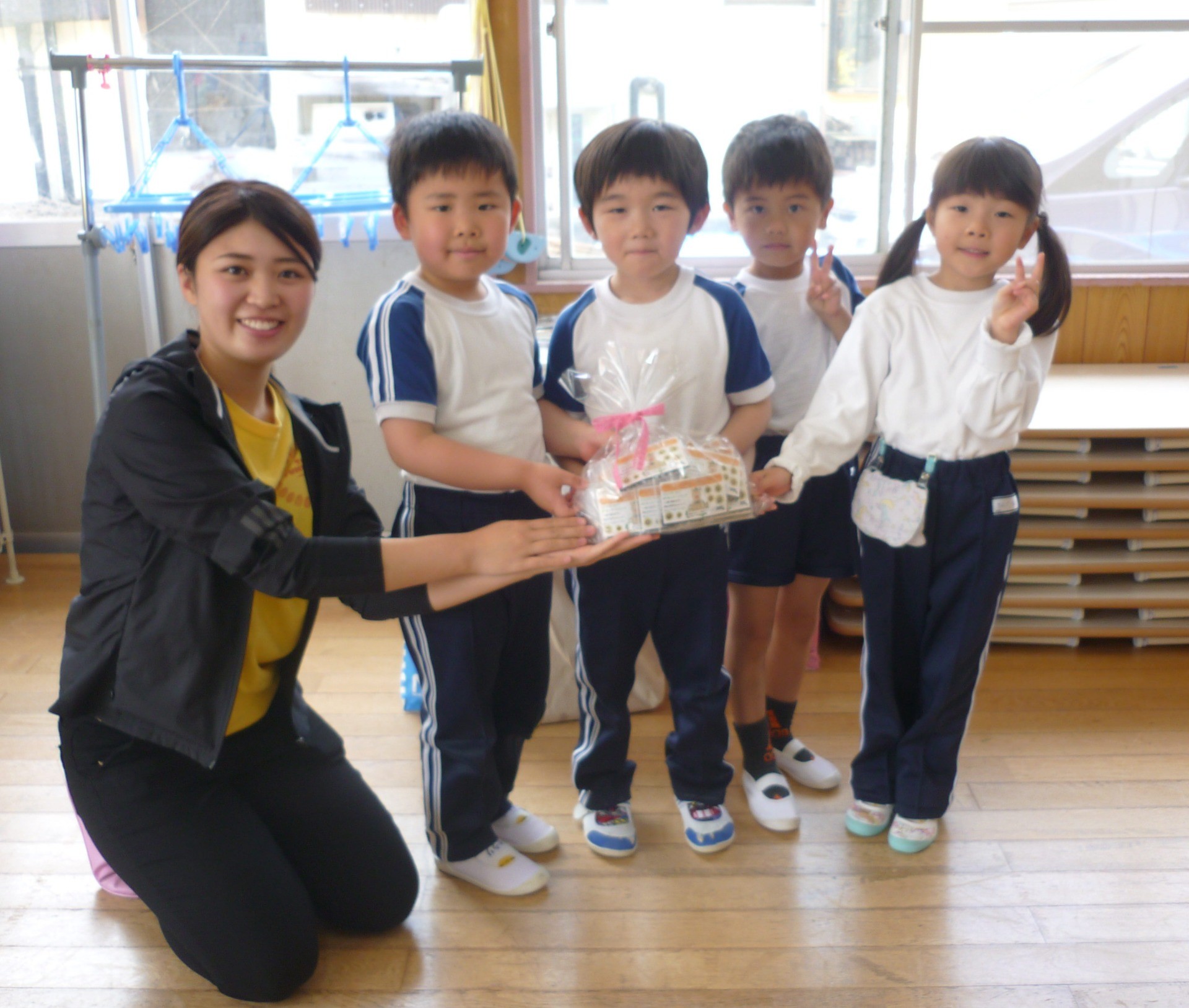 【”復興花ひまわりの種”寄贈】さくら幼稚園様