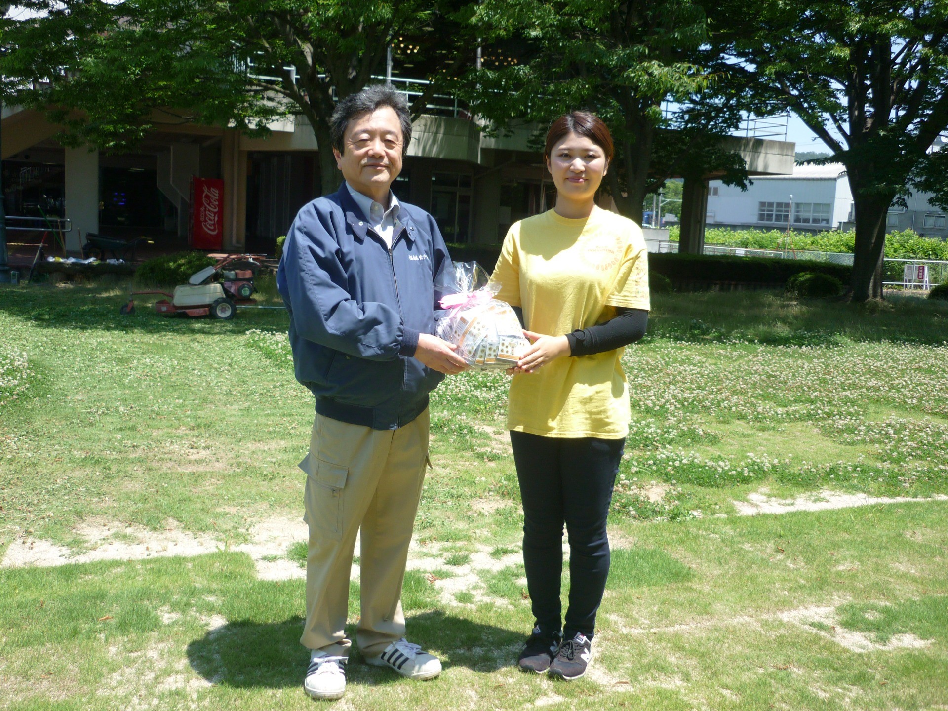 【”復興花ひまわりの種”寄贈】福島県青少年会館様