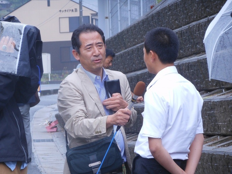 里親さんの活動紹介　～光市立島田中学校様～