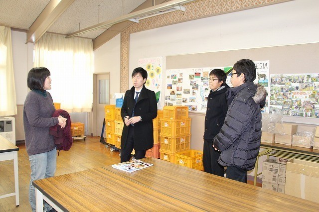 鳥取県南部町立南部中学校様　　福島訪問